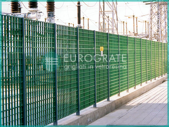 vallados industriales para la protección de instalaciones de energía eléctrica