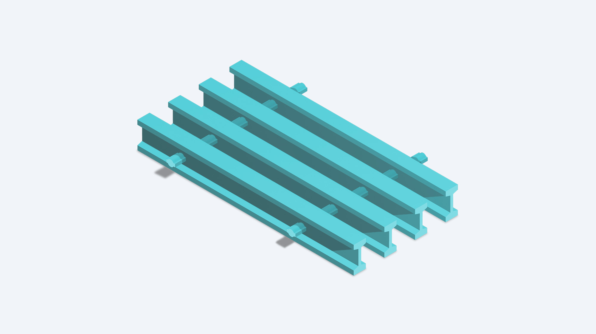 Pultruded gratings