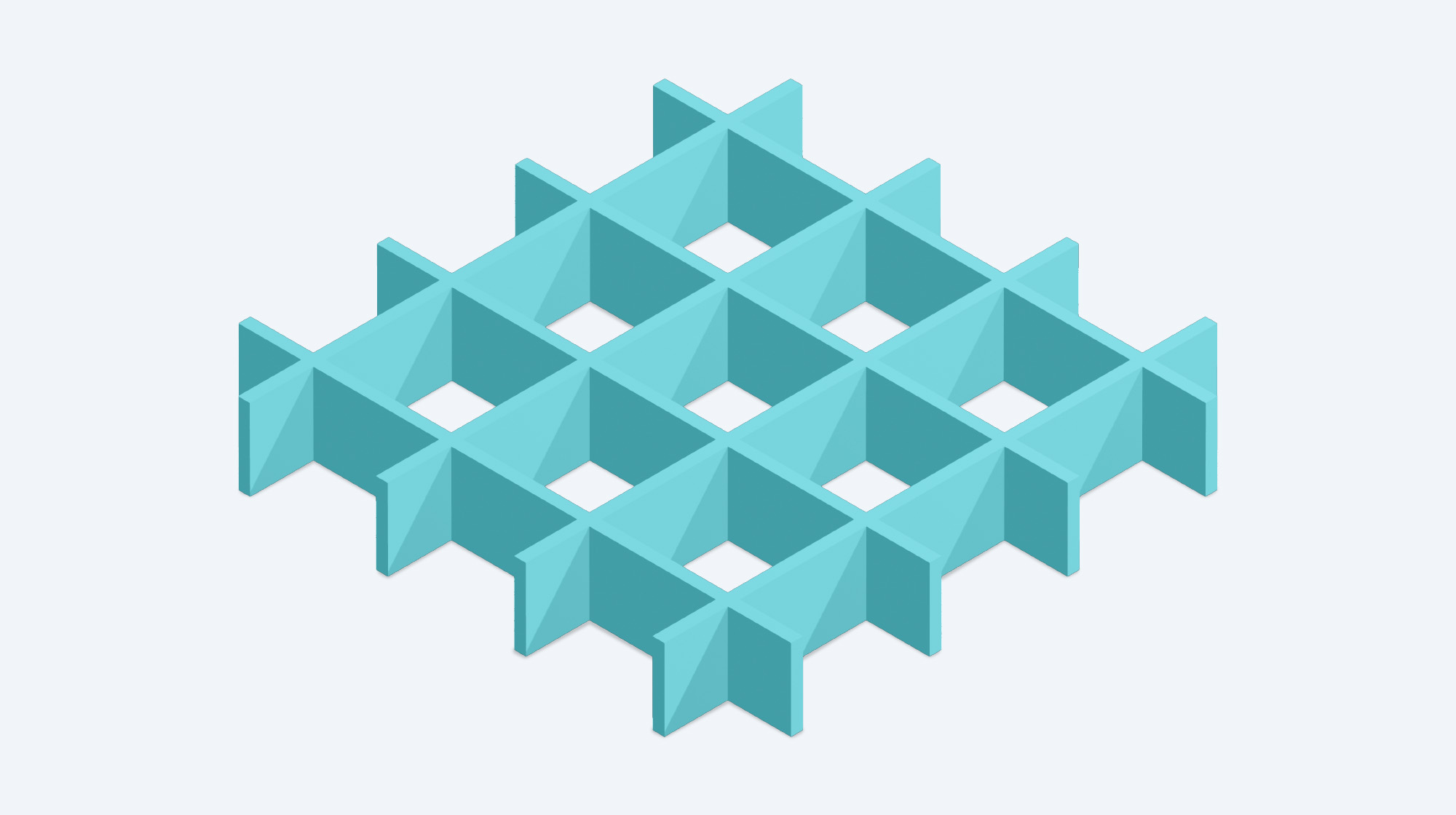 Moulded gratings
