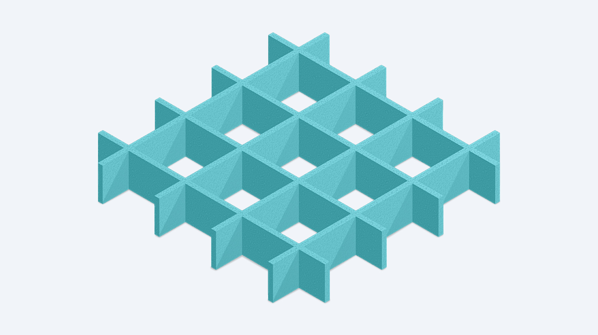 Anti-slip grating slip-resistant surfaces